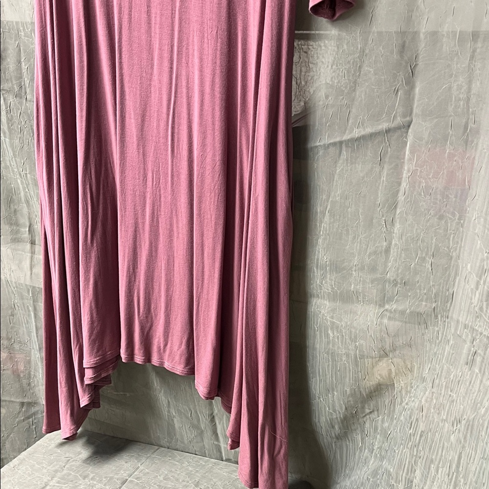 Agnes & Dora Dusty Rose Midi Dress - Picture 2 of 4